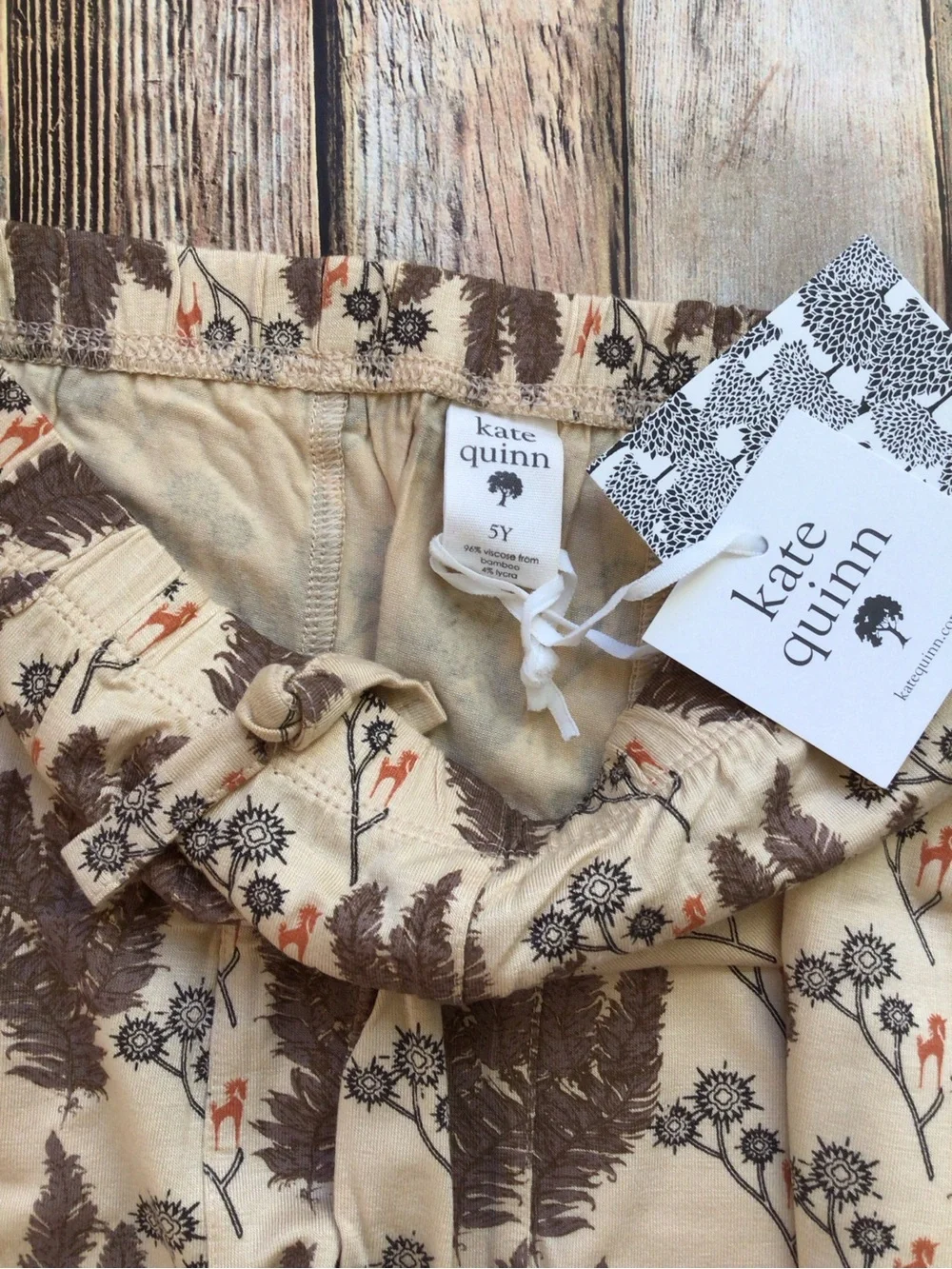NWT Kate Quinn Bamboo Unicorn Panda Pant